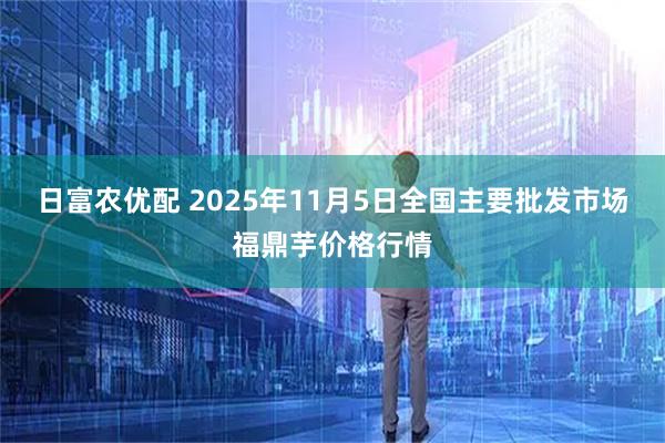 日富农优配 2025年11月5日全国主要批发市场福鼎芋价格行情