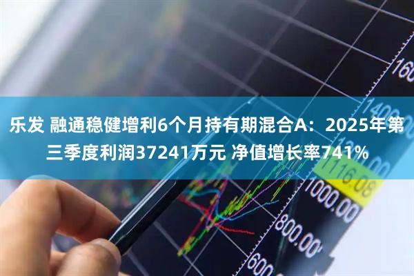 乐发 融通稳健增利6个月持有期混合A：2025年第三季度利润37241万元 净值增长率741%